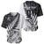 Custom New Zealand Silver Fern Rugby Baseball Jersey Aotearoa Maori White Version LT01 - Polynesian Pride