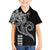 Hawaii Valentine Family Matching Puletasi Dress and Hawaiian Shirt Kakau Polynesian Heart LT01 Son's Shirt Black - Polynesian Pride