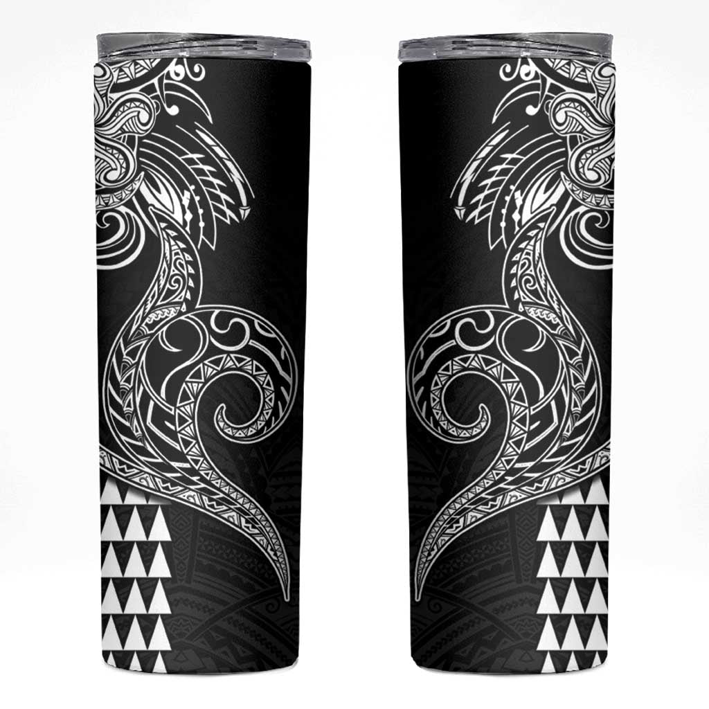 Hawaii Valentine Skinny Tumbler Kakau Polynesian Heart