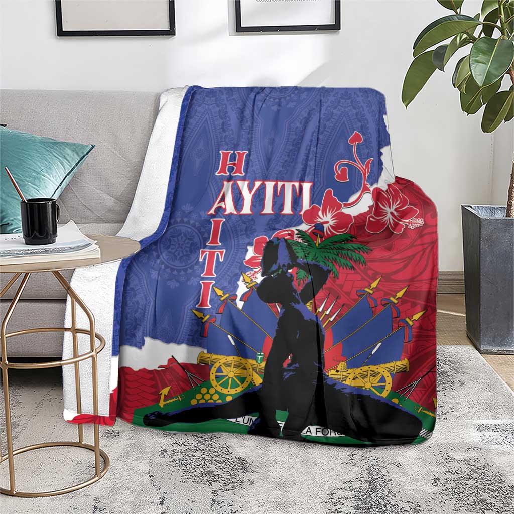 Haiti Le Marron Inconnu Blanket Dashiki Mix Polynesian Pattern LT01 - Polynesian Pride