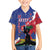 Personalised Haiti Le Marron Inconnu Family Matching Tank Maxi Dress and Hawaiian Shirt Dashiki Mix Polynesian Pattern