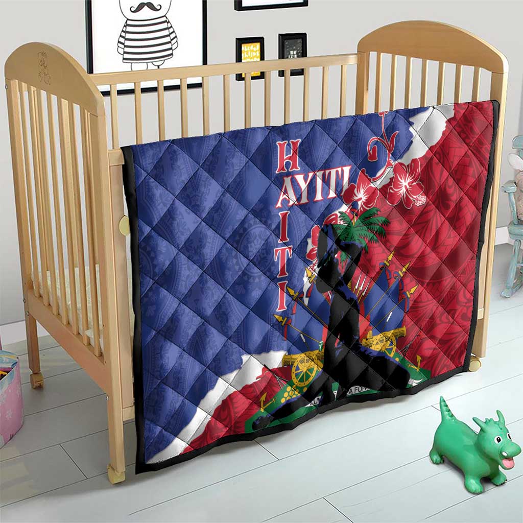 Haiti Le Marron Inconnu Quilt Dashiki Mix Polynesian Pattern