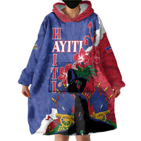 Personalised Haiti Le Marron Inconnu Wearable Blanket Hoodie Dashiki Mix Polynesian Pattern LT01 - Polynesian Pride