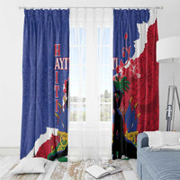 Haiti Le Marron Inconnu Window Curtain Dashiki Mix Polynesian Pattern LT01 - Polynesian Pride