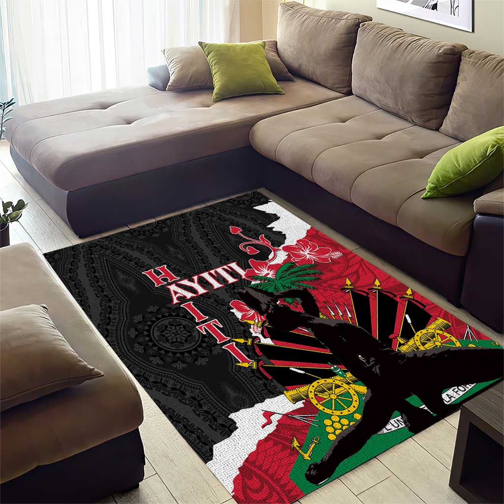 Ayiti Neg Marron Area Rug Dashiki Mix Polynesian Pattern LT01 - Polynesian Pride