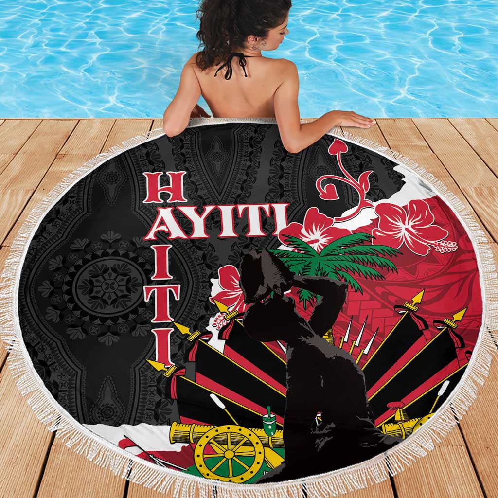 Ayiti Neg Marron Beach Blanket Dashiki Mix Polynesian Pattern LT01 - Polynesian Pride