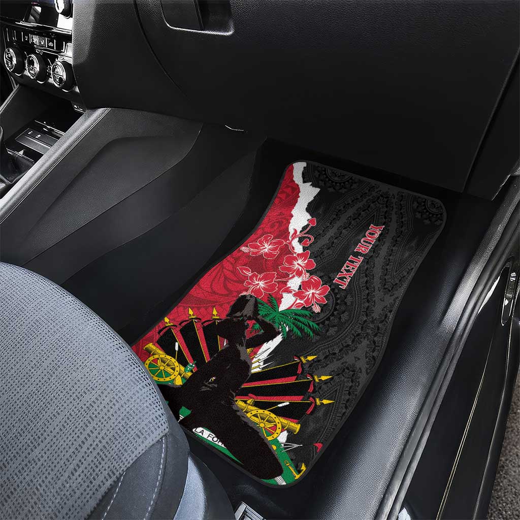 Ayiti Neg Marron Car Mats Dashiki Mix Polynesian Pattern LT01 - Polynesian Pride