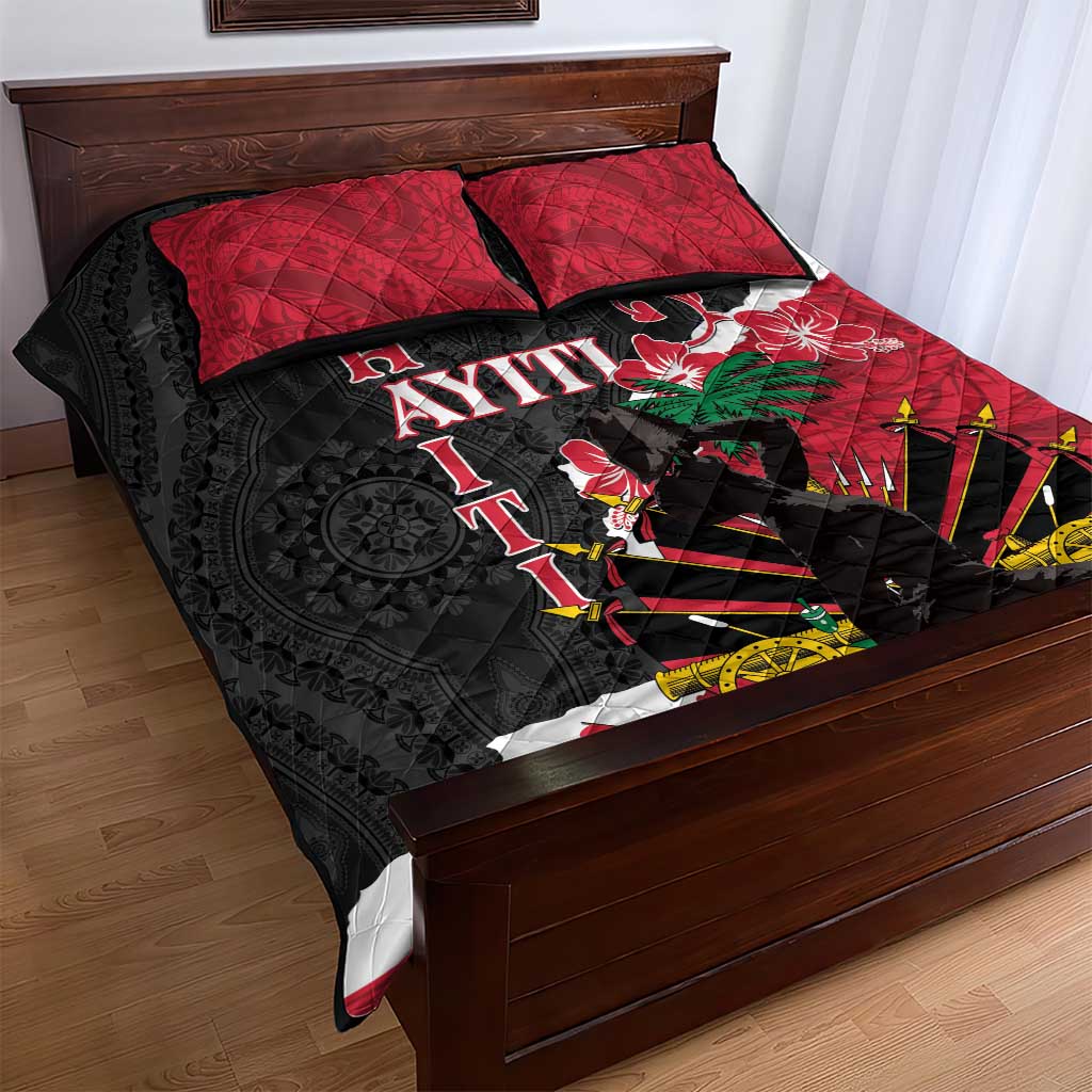 Ayiti Neg Marron Quilt Bed Set Dashiki Mix Polynesian Pattern LT01 - Polynesian Pride