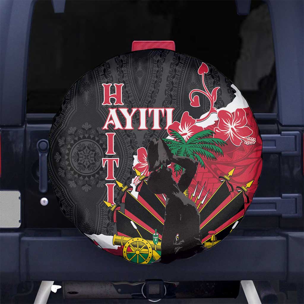 Ayiti Neg Marron Spare Tire Cover Dashiki Mix Polynesian Pattern LT01 - Polynesian Pride
