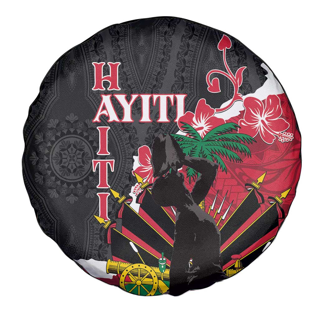 Ayiti Neg Marron Spare Tire Cover Dashiki Mix Polynesian Pattern LT01 - Polynesian Pride