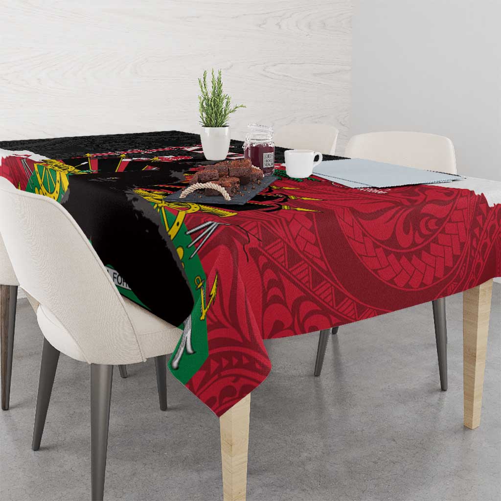 Ayiti Neg Marron Tablecloth Dashiki Mix Polynesian Pattern LT01 - Polynesian Pride