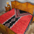 Red Niho Taniwha Mix Poutama Quilt Unique Taniko Aotearoa