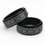 Aotearoa Green Taniko Pattern Special Spinner Ring - Polynesian Pride