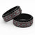 Aotearoa Red Taniko Pattern Special Spinner Ring - Polynesian Pride