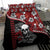 Hawaii Halloween Bedding Set Hibiscus Skull Kakau Pattern LT01 - Polynesian Pride