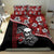 Hawaii Halloween Bedding Set Hibiscus Skull Kakau Pattern LT01 - Polynesian Pride