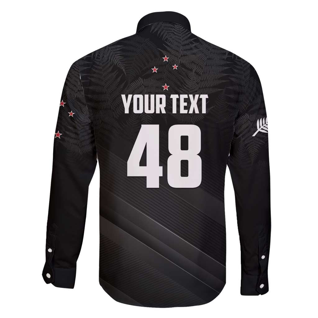 Custom New Zealand Cricket Family Matching Short Sleeve Bodycon Dress and Hawaiian Shirt Aotearoa Black Cap Come On