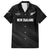 Custom New Zealand Cricket Family Matching Tank Maxi Dress and Hawaiian Shirt Aotearoa Black Cap Come On