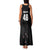 Custom New Zealand Cricket Family Matching Tank Maxi Dress and Hawaiian Shirt Aotearoa Black Cap Come On