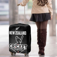 New Zealand Cricket Luggage Cover Aotearoa Black Cap Come On