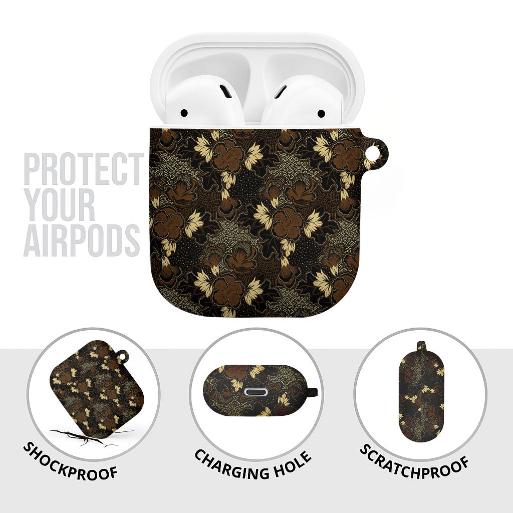 Javanese Batik Semen AirPods Case Indonesian Traditional Pattern LT01 - Polynesian Pride