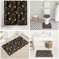 Javanese Batik Semen Bathroom Set Indonesian Traditional Pattern LT01 - Polynesian Pride