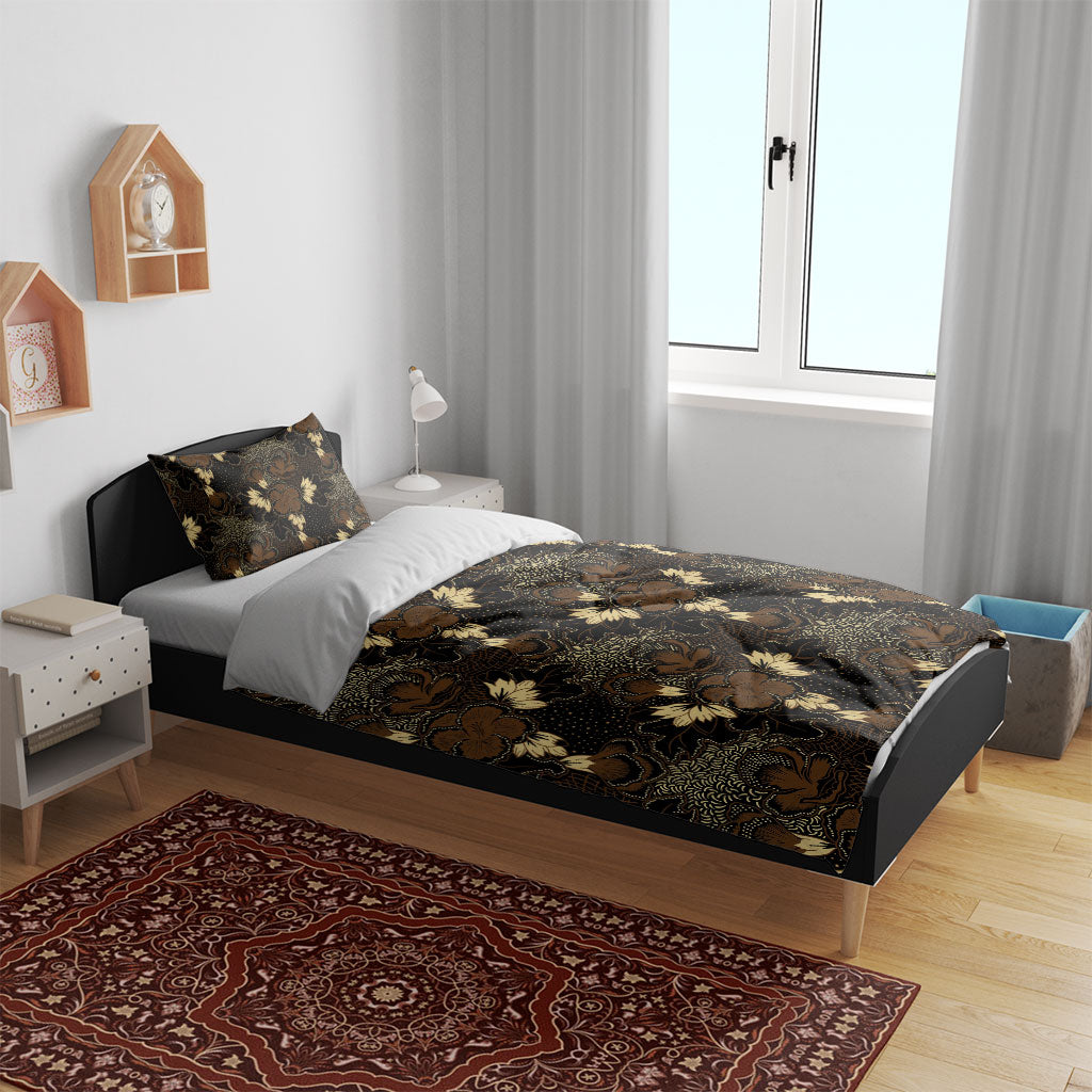 Javanese Batik Semen Bedding Set Indonesian Traditional Pattern LT01 - Polynesian Pride