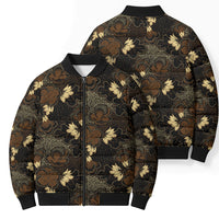 Javanese Batik Semen Bomber Puffer Jacket Indonesian Traditional Pattern LT01 - Polynesian Pride