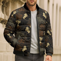 Javanese Batik Semen Bomber Puffer Jacket Indonesian Traditional Pattern LT01 - Polynesian Pride