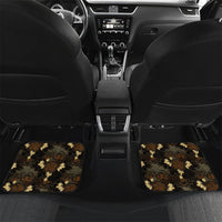 Javanese Batik Semen Car Mats Indonesian Traditional Pattern LT01 Set 2pcs - Back Black - Polynesian Pride