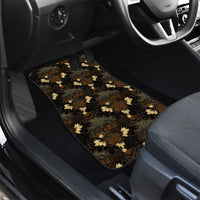 Javanese Batik Semen Car Mats Indonesian Traditional Pattern LT01 - Polynesian Pride