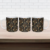 Javanese Batik Semen Ceramic Mug Indonesian Traditional Pattern LT01 - Polynesian Pride