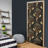 Javanese Batik Semen Door Cover Indonesian Traditional Pattern LT01 - Polynesian Pride