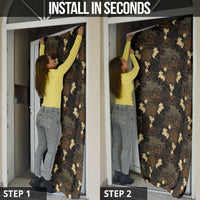 Javanese Batik Semen Door Cover Indonesian Traditional Pattern LT01 - Polynesian Pride