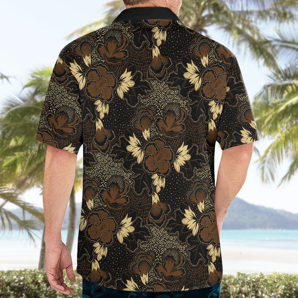 Javanese Batik Semen Hawaiian Shirt Indonesian Traditional Pattern LT01 - Polynesian Pride