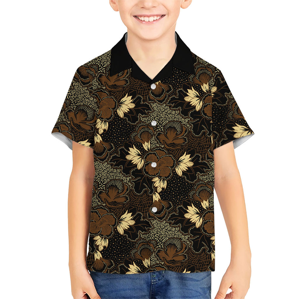Javanese Batik Semen Hawaiian Shirt Indonesian Traditional Pattern LT01 - Polynesian Pride