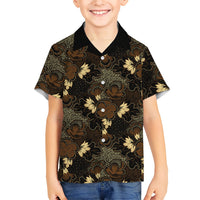 Javanese Batik Semen Hawaiian Shirt Indonesian Traditional Pattern LT01 - Polynesian Pride