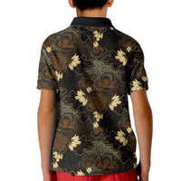 Javanese Batik Semen Kid Polo Shirt Indonesian Traditional Pattern LT01 - Polynesian Pride