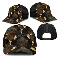 Javanese Batik Semen Mesh Trucker Cap Indonesian Traditional Pattern LT01 - Polynesian Pride
