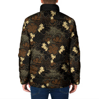 Javanese Batik Semen Padded Jacket Indonesian Traditional Pattern LT01 - Polynesian Pride