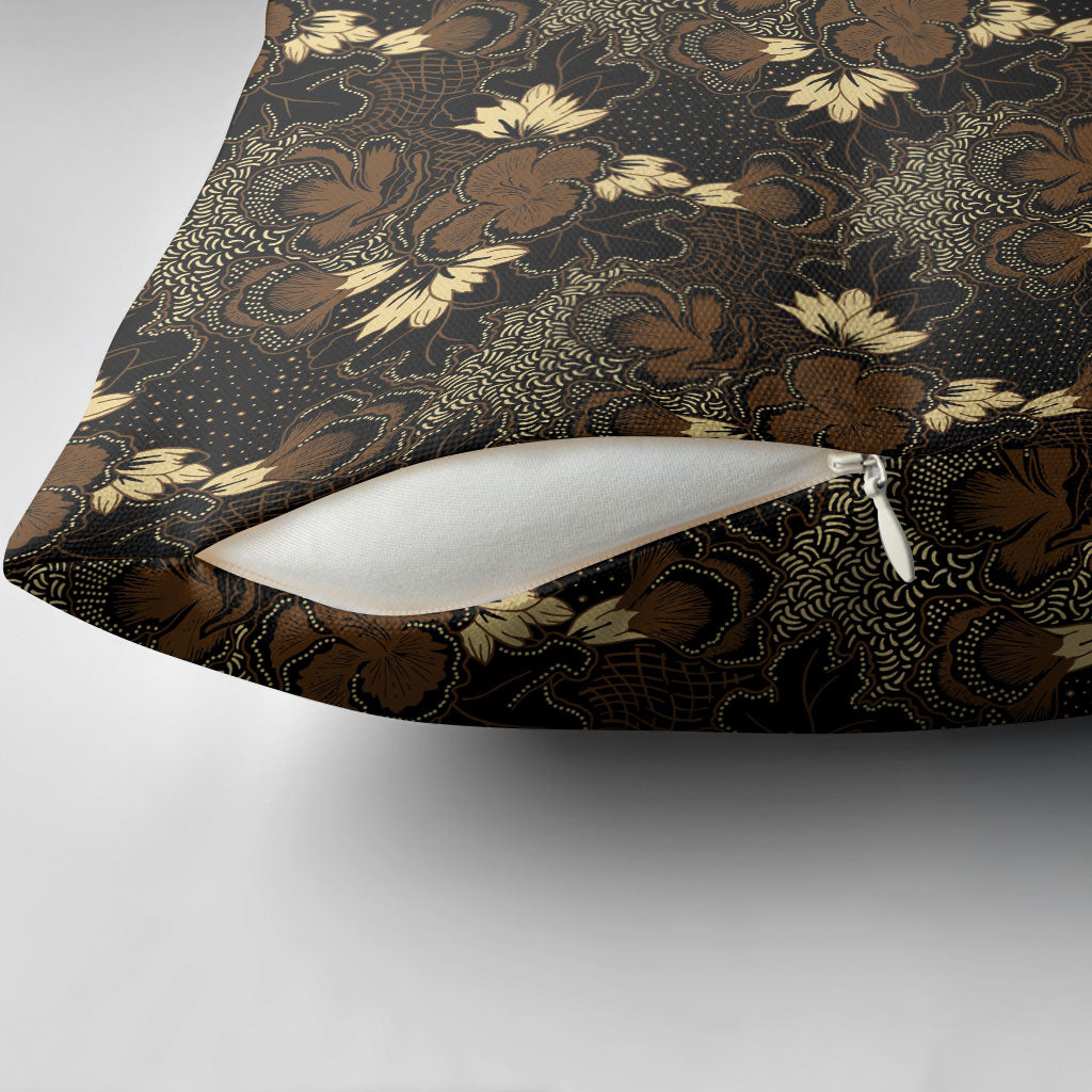 Javanese Batik Semen Pillow Cover Indonesian Traditional Pattern LT01 - Polynesian Pride