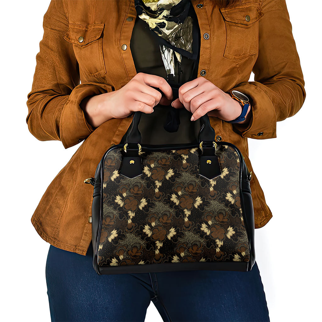 Javanese Batik Semen Shoulder Handbag Indonesian Traditional Pattern LT01 - Polynesian Pride
