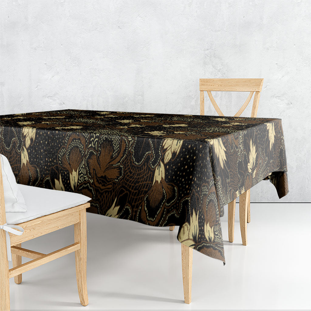 Javanese Batik Semen Tablecloth Indonesian Traditional Pattern LT01 - Polynesian Pride