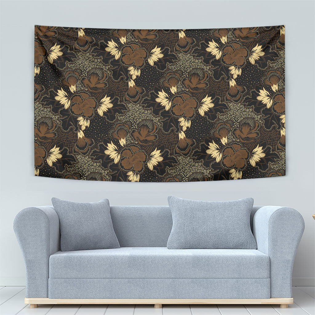 Javanese Batik Semen Tapestry Indonesian Traditional Pattern LT01 - Polynesian Pride