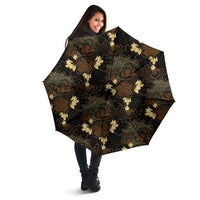 Javanese Batik Semen Umbrella Indonesian Traditional Pattern LT01 - Polynesian Pride