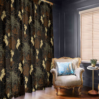 Javanese Batik Semen Window Curtain Indonesian Traditional Pattern LT01 - Polynesian Pride