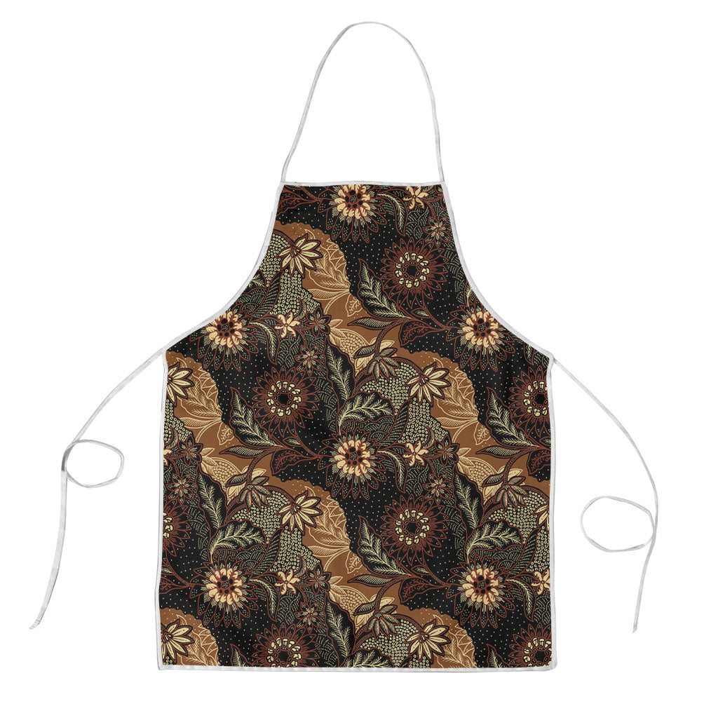 Batik Pedalaman Semen Lereng Style Apron Indonesian Traditional Pattern