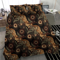 Batik Pedalaman Semen Lereng Style Bedding Set Indonesian Traditional Pattern LT01 - Polynesian Pride