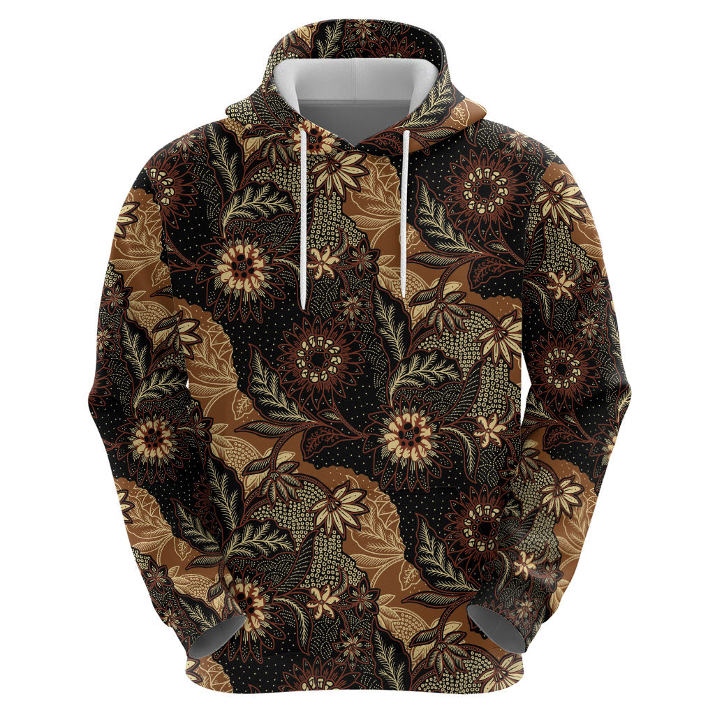 Batik Pedalaman Semen Lereng Style Hoodie Indonesian Traditional Pattern