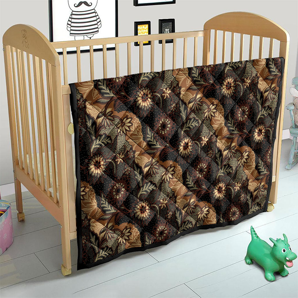 Batik Pedalaman Semen Lereng Style Quilt Indonesian Traditional Pattern